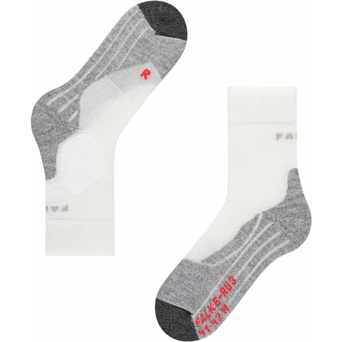 FALKE RU3 anti-blaar lyocell functioneel materiaal hardloopsokken dames wit - maat 35-36