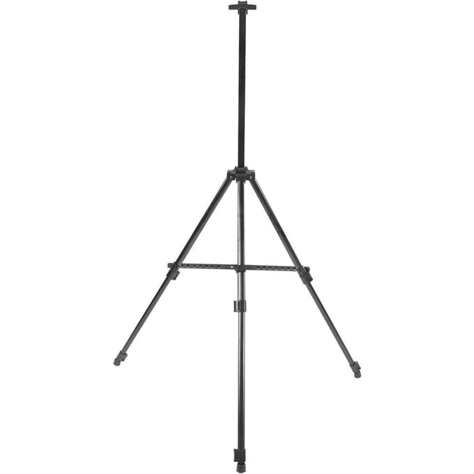 Draagbare Metalen Opvouwbare Verstelbare Schildersezel Display Steun Studio Schets Tekenbord black