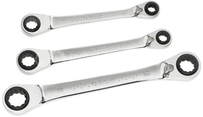 ratelringsleutelset | 3-delig | 4-in-1 | E111115