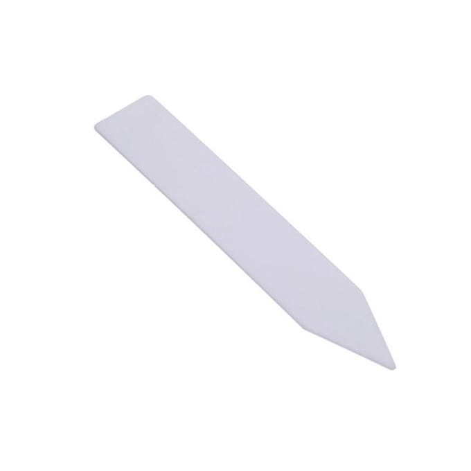 100 STUKS Plastic Plantenlabels Tuinlabels Stekers Herbruikbare Plantenmarkeerders wit