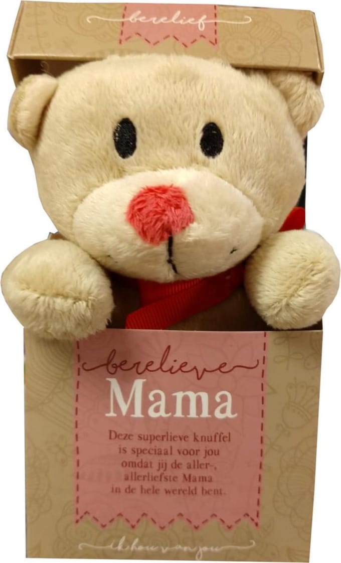 Knuffel - In doosje - Berelieve mama