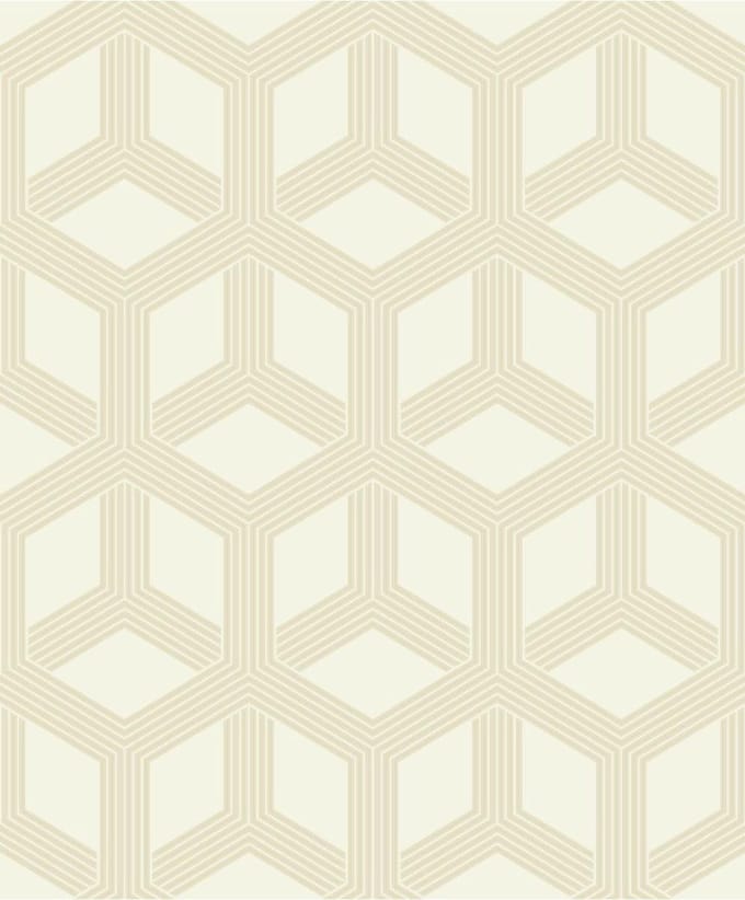 Galactik dessin beige L842-07