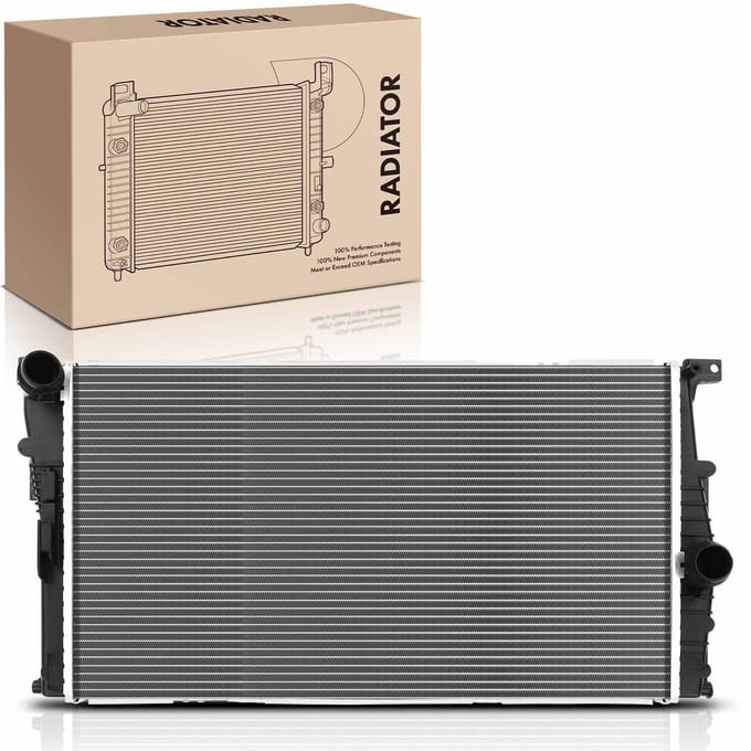 Frankberg 1x Radiator Koelvloeistofradiator Motorradiator voor BMW