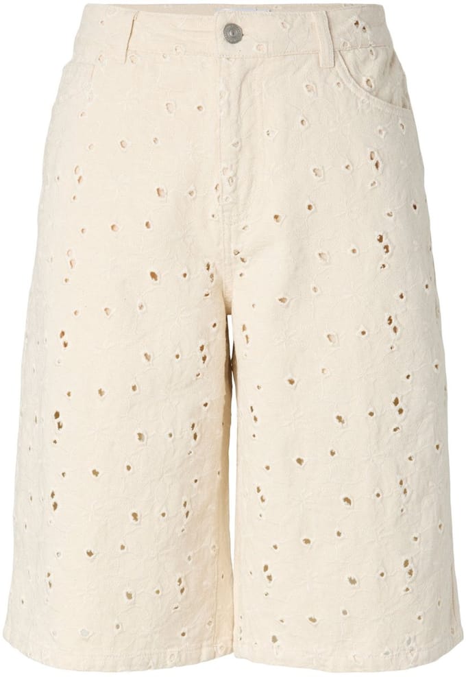 Pieces Denim short PCELLA MW LANG