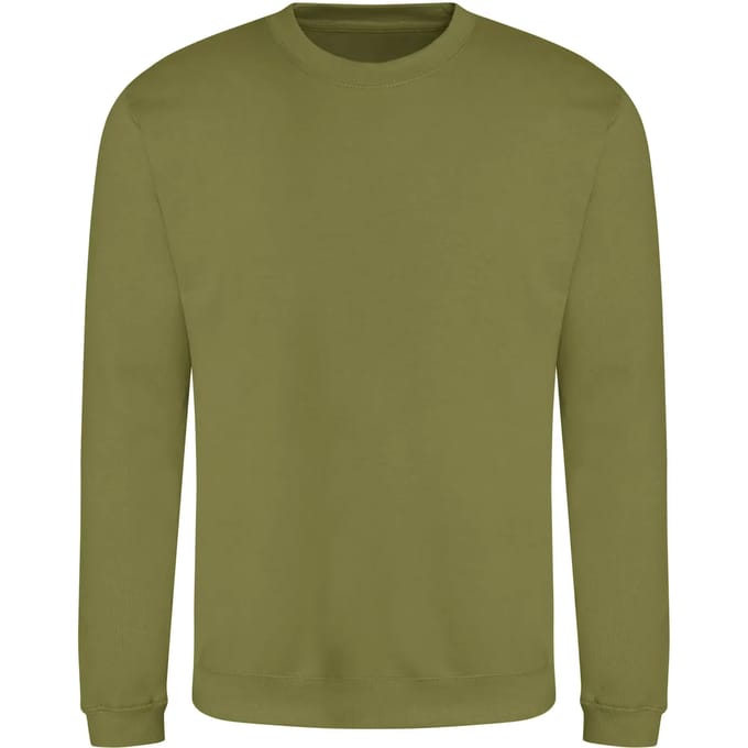 Just Hoods - AWDis Sweat - Khaki maat XL