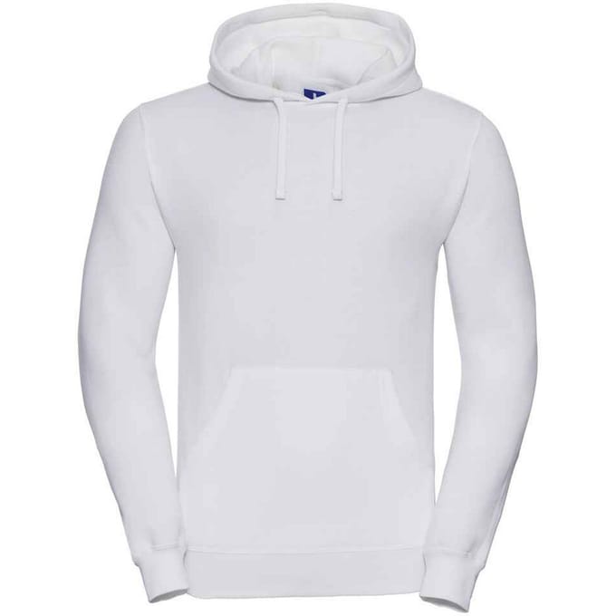 Russell Effen Heren Hoodie (Wit)