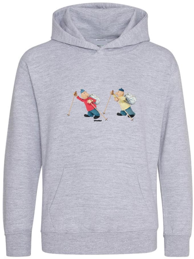 Hingly Hooded sweater Buurman & Buurman Grijs Wandel M