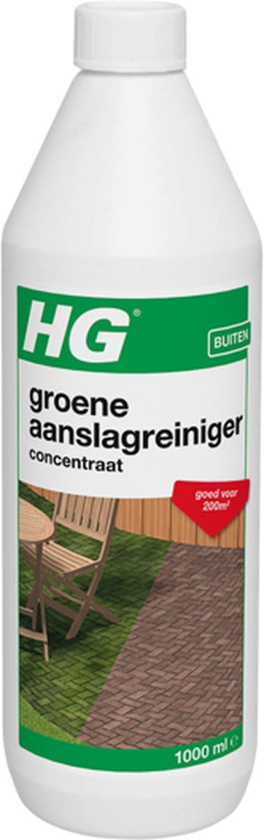 HG Groene Aanslagreiniger - 1000 ml - 2 Stuks Concentraat