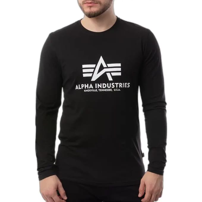 T-shirt met lange mouwen Alpha Industries Basic