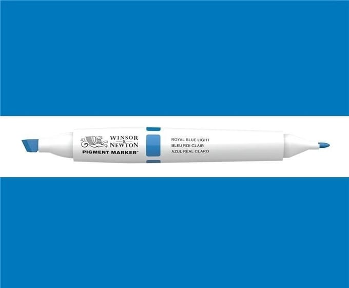 Winsor & Newton Pigment Marker Royal Blue Light 0202/047