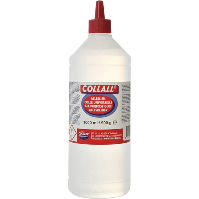 Alleslijm Collall - 1000 ml. - Fles - met makkelijke doseerdop