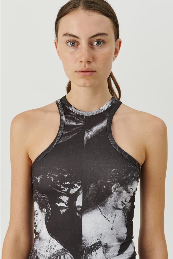 Soulland Nova Top Black Größe: S/M | Ausgestellte Hosen Outlet | Unisex | Schwarz