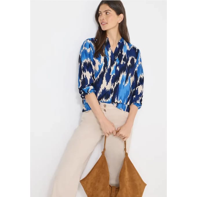 Gedessineerde blouse