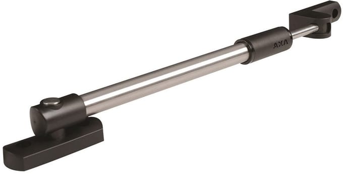 AXA Telescopische uitzetter zwart RVS 30 cm - raamuitzetter