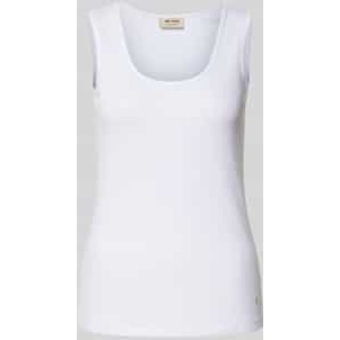 Tanktop in riblook, model 'Lani'