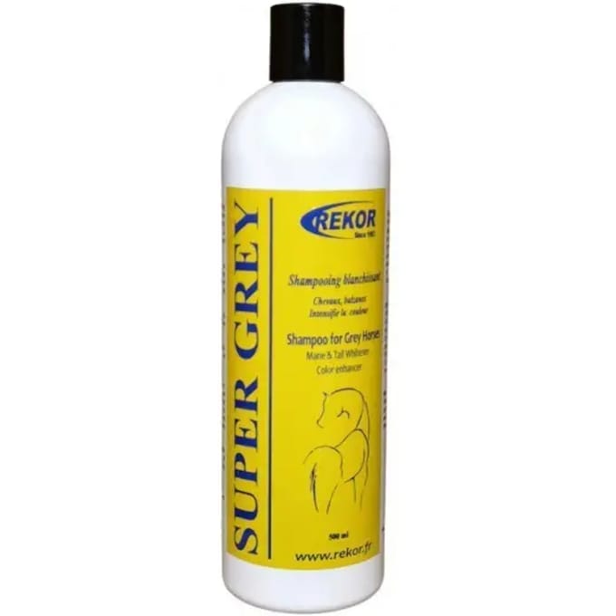 Paardenshampoo Rekor Super grey