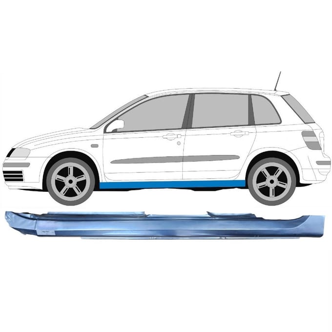 Volledige dorpel voor Fiat Stilo 2001-2010 / Links