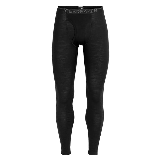 Icebreaker Tech leggings with fly 260 104374001 black XXL