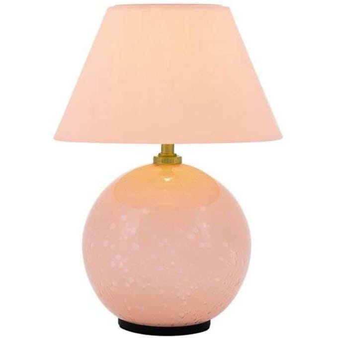 Globen Lighting IRIS accu-tafellamp, rosé, hoogte 23 cm, G4