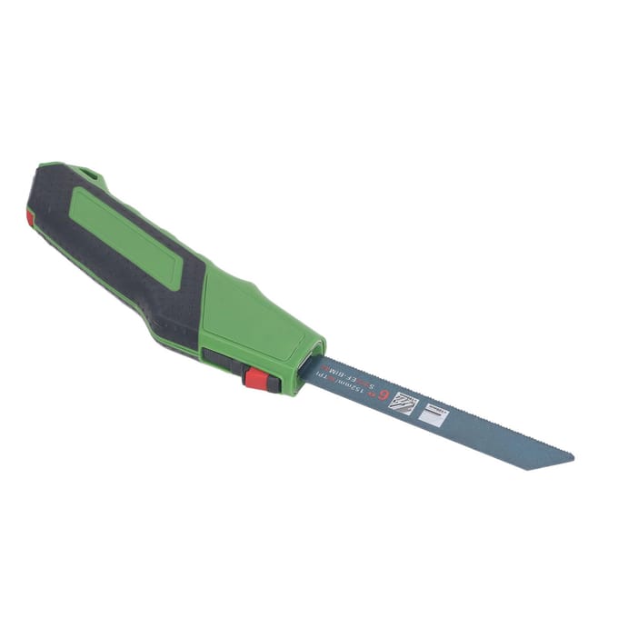 Zaagblad Handvat Set TPR en Snelstaal Multi Bladen Handzaag voor Gipsplaten green