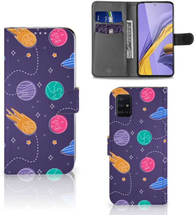 Samsung Galaxy A51 Wallet Case met Pasjes Space