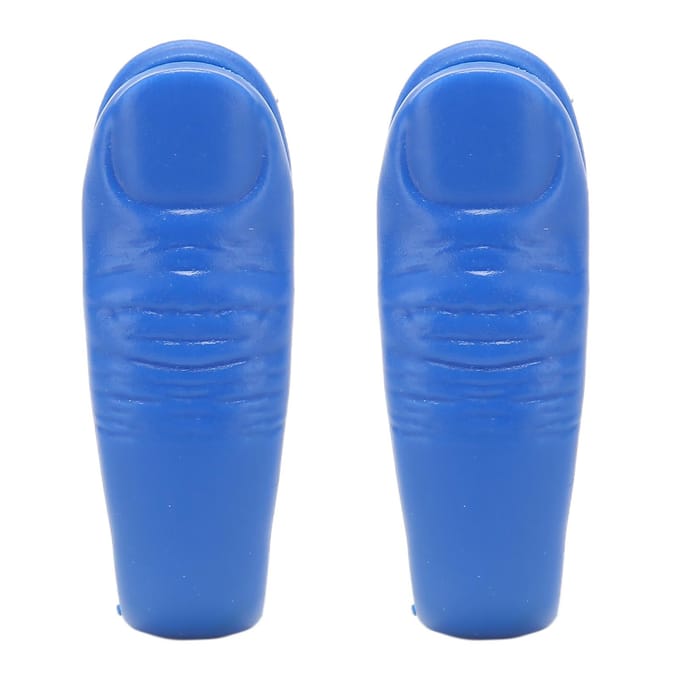 2 stuks Tijger Mond Clip Veilig Effectief Acupressuur Punt Clip Acupunctuur Massage Clip met Magneten voor blue