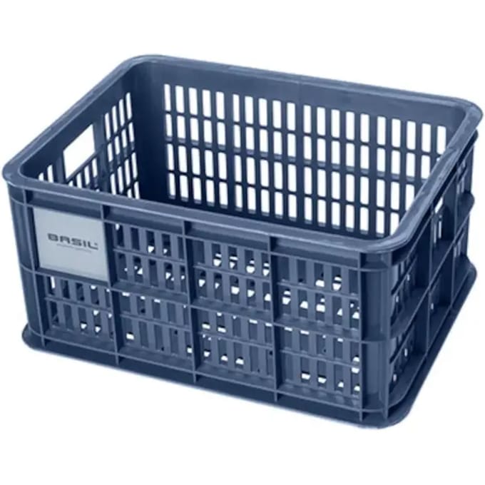 Basil Fietskrat S - Small - 17.5 Liter - Blauw