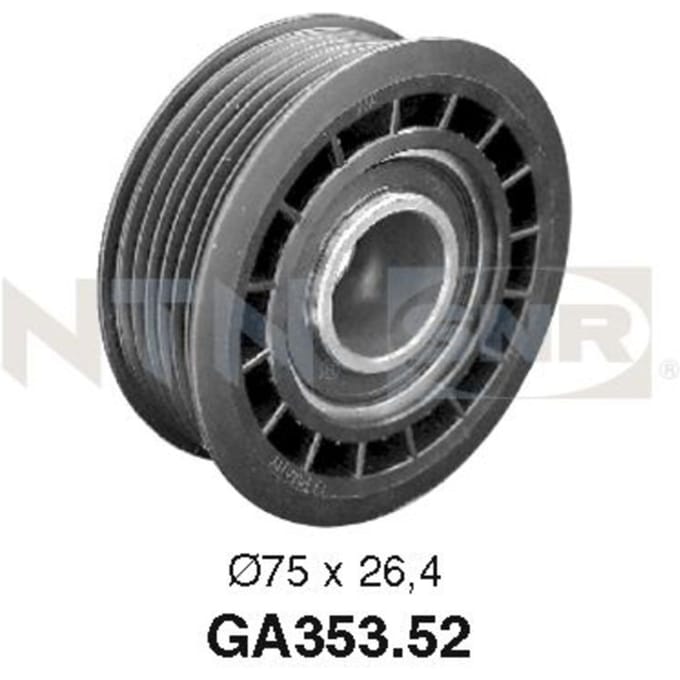 Rondsel/geleiderpoelie, V-riem SNR GA353.52