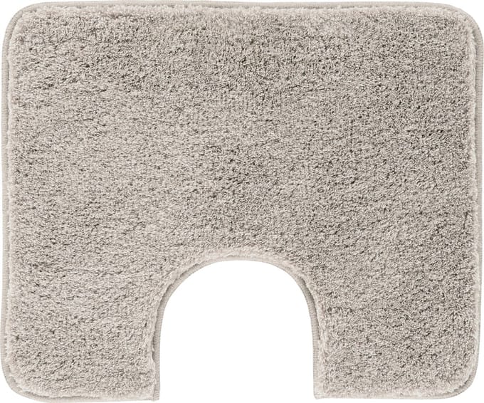 Casilin Montana WC-mat - 59 x 59 cm - Met uitsparing - Taupe