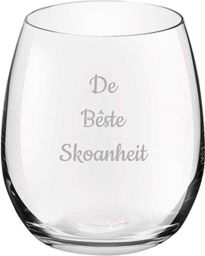 Gegraveerde Drinkglas 39cl De Bêste Skoanheit