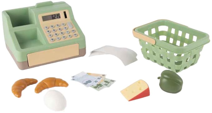 Dantoy Kassa met Winkelmandje en Accessoires