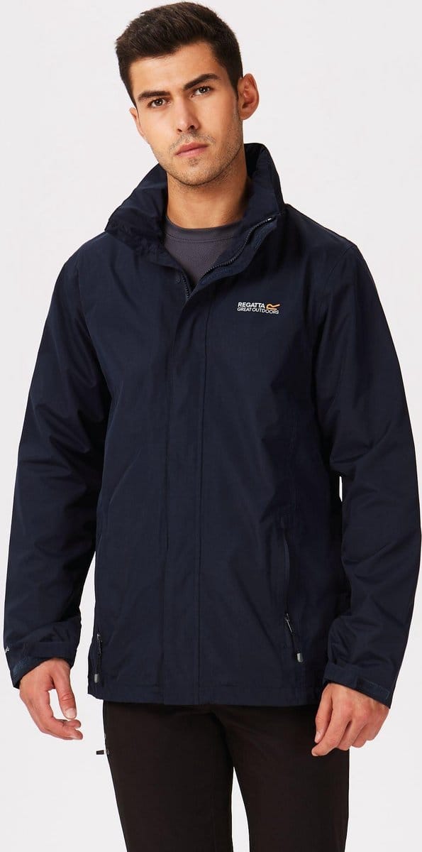 Windjack Heren Waterproof Ademend Lichtgewicht