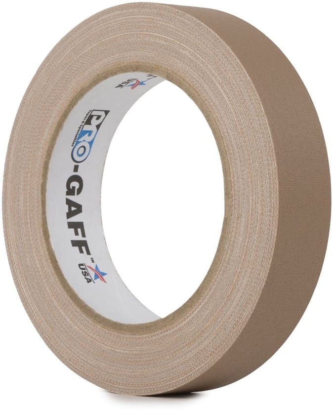 Pro Tapes Pro Gaff Gaffa Tape 24mm x 22,8m Lichtbruin