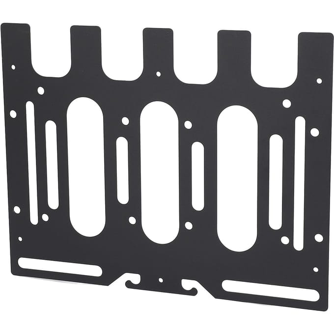 Wandmontage Plankbeugel Legeringsstaal Acculader Houder voor DC18RC DC18RD DC18RF DC18SD black