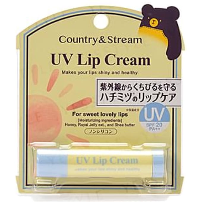 Country & Stream - UV Lip Cream SPF 20 PA++ 4.5g