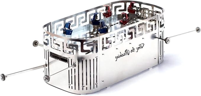 3D mechanische puzzelset, metaal, TimeForMachine, middeleeuws hockeymodel