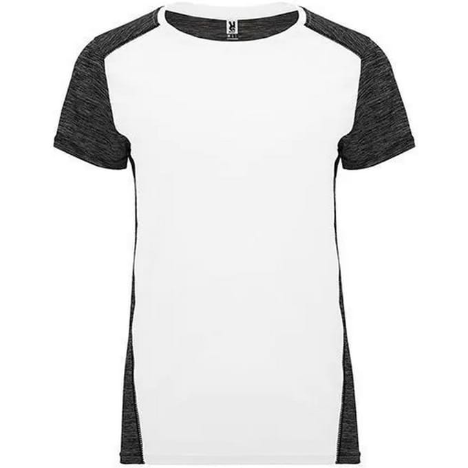 Roly Dames/Dames Zolder T-Shirt (Wit/Heather)