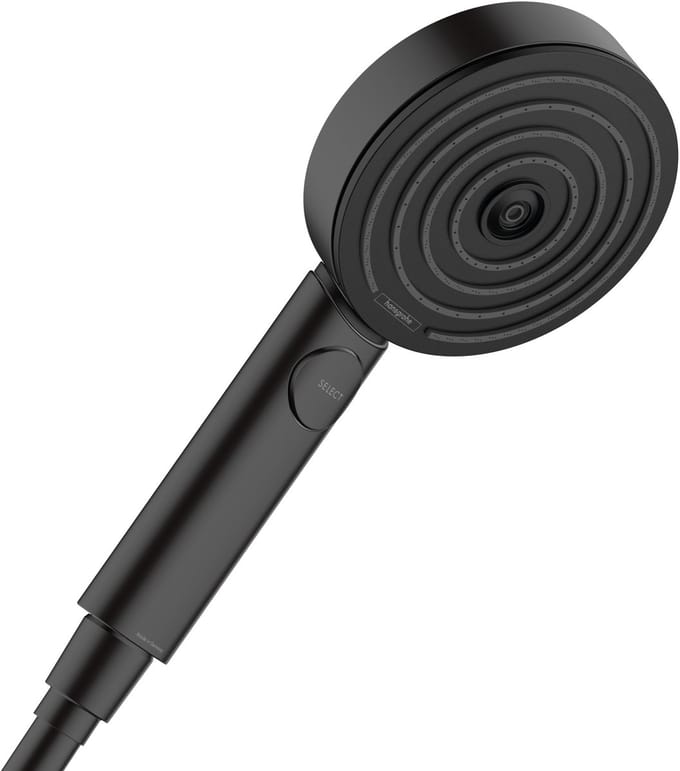 hansgrohe Pulsify Select S handdouche 105 3jet Relaxation EcoSmart mat zwart