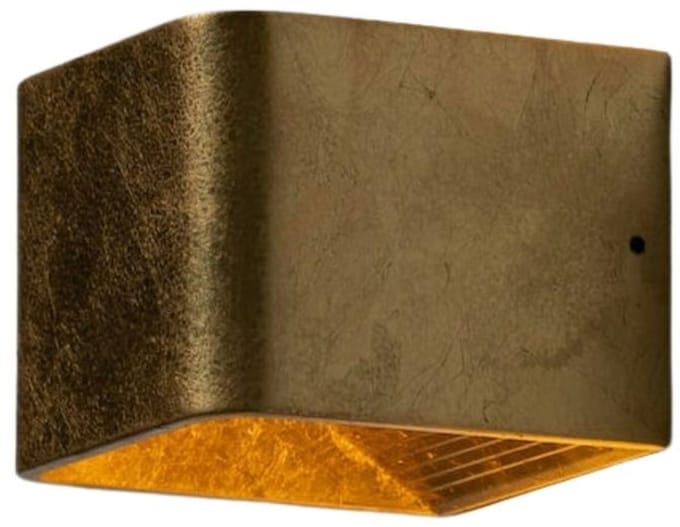 Kosilum - Quadra - Wandlamp - Goud - Aluminium