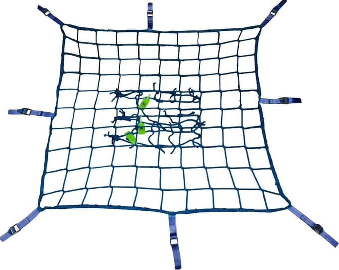 GeZu Impex Snelsluiting Voor Veiligheidsnetten Blauw