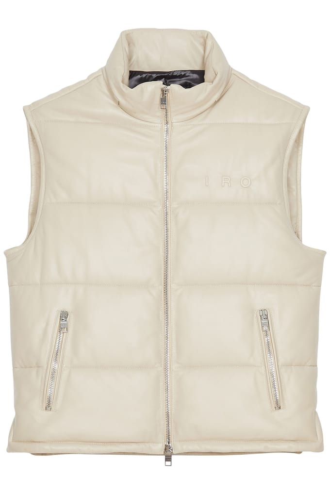 IRO Paris Inra Sand Taglia: M | Giacche senza maniche Outlet | Uomo | Marrone