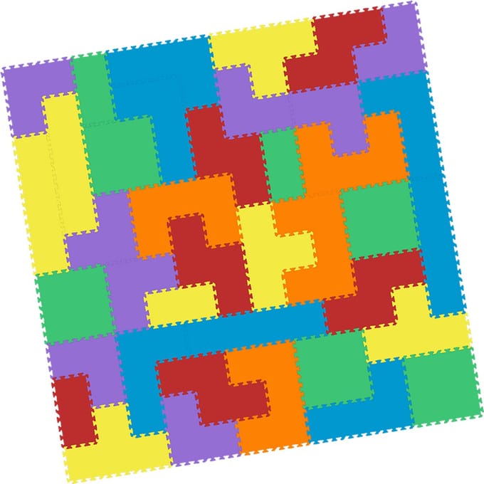 Foam Mat Tetris