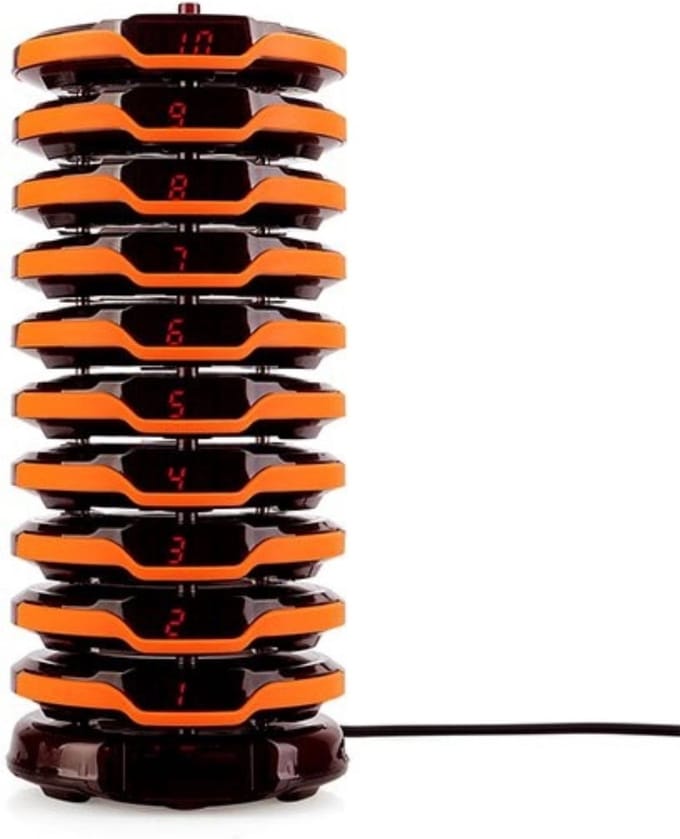 Retekess Gasten Oproepsysteem - 10 Waterdichte Ontvangers - Groot Bereik - Infraroodtechnologie