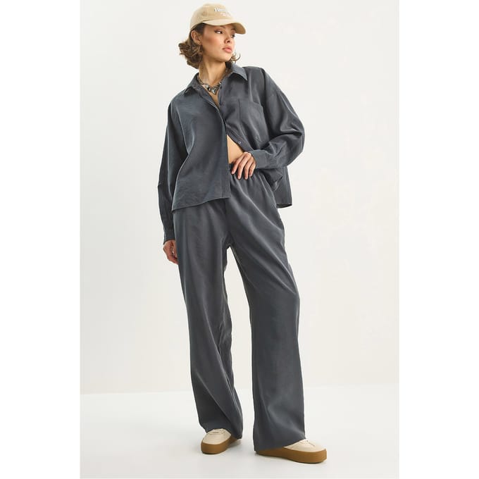 Shirt-Broek Twee-Delige Coördinatie Set