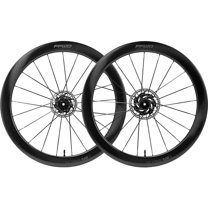 Paar tlr schijfwielen Fast Forward RAW 55 - Ceramicspeed/Shimano