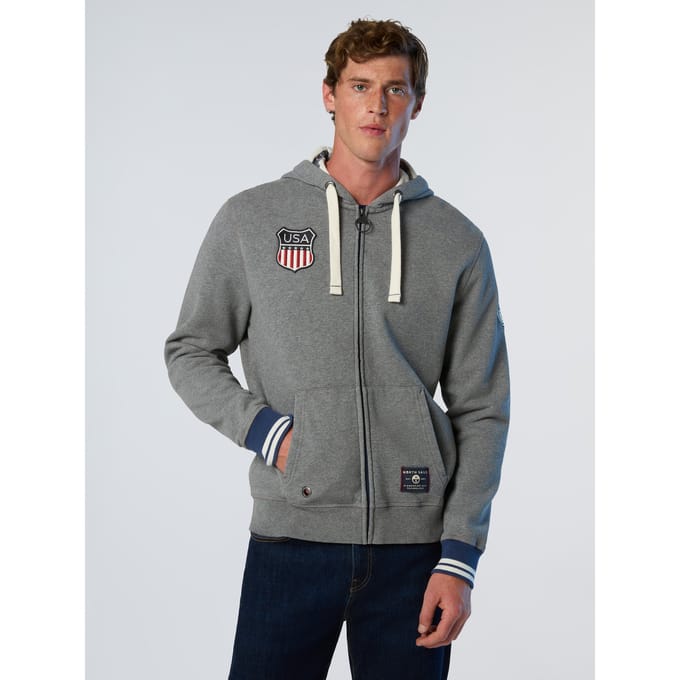 North Sails Hoodie Archivering volledige rits