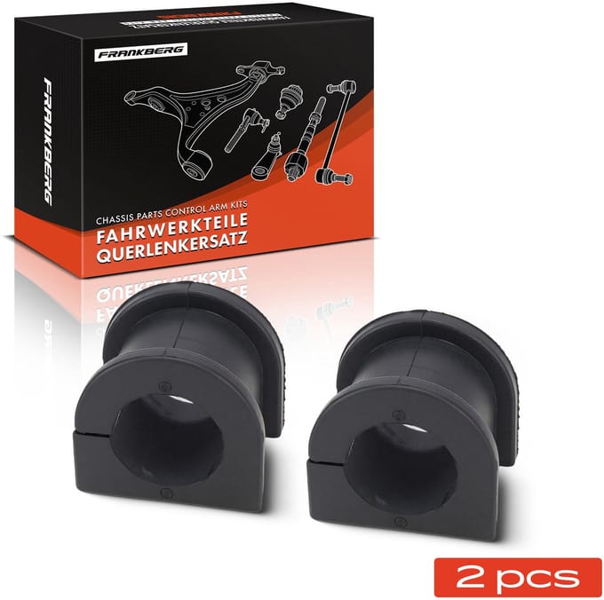 Frankberg 2x draagarm stabilisatorrubber vooras links/rechts voor FORD