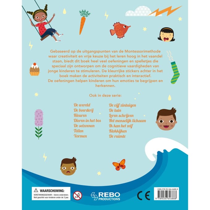Mijn Leukste Oefenboek Emoties - Chiara Piroddi