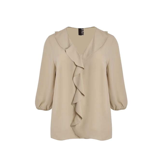 Blouse met pofmouwen dames Mat Fashion