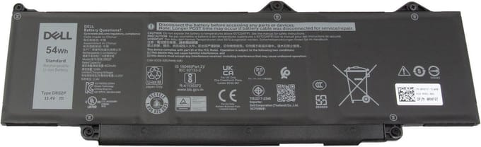 Dell DR02P Batterij - 54Wh